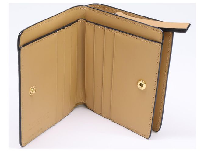 Portafoglio bi-fold compatto con zip Puzzle Loewe - vista 7