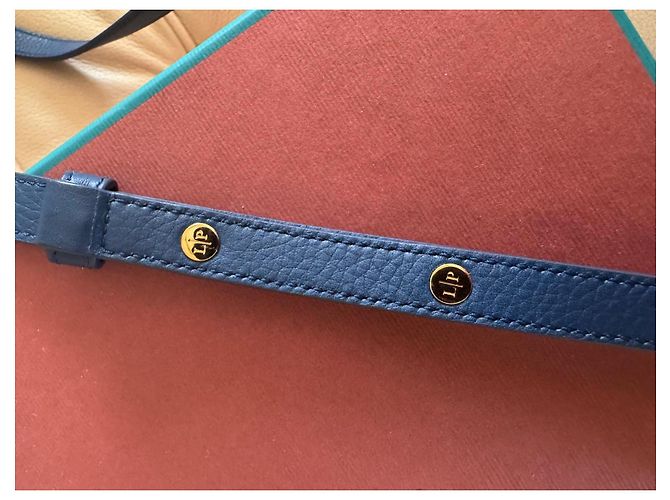 Loro Piana Tasca Extra L19 Pelle Blu - vista 11