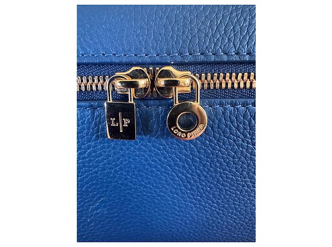 Loro Piana Tasca Extra L19 Pelle Blu - vista 3