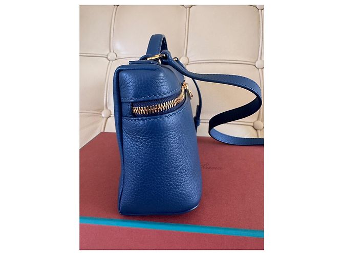Loro Piana Tasca Extra L19 Pelle Blu - vista 7