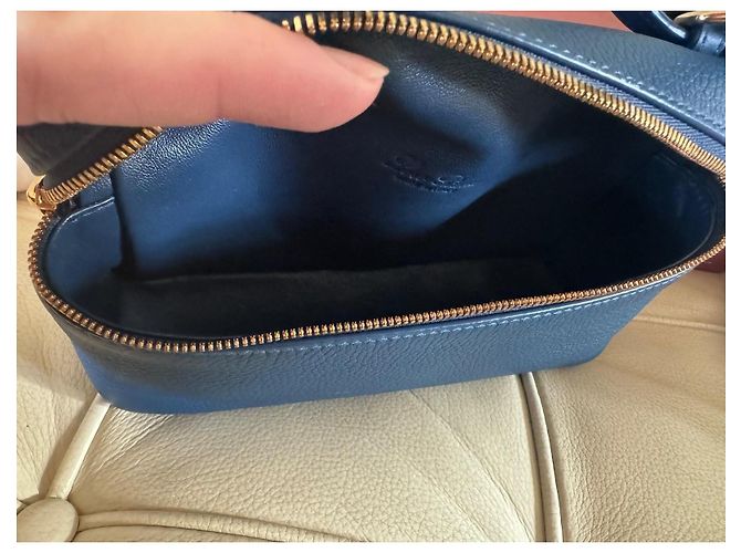 Loro Piana Tasca Extra L19 Pelle Blu - vista 9