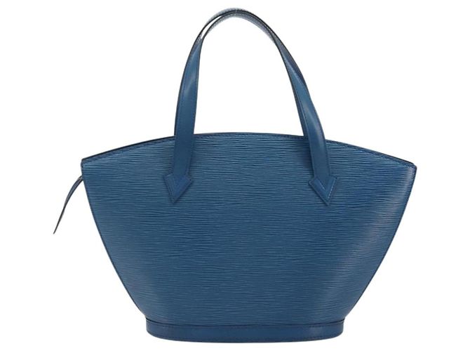 Louis Vuitton Saint Jacques Epi Leather GM Blu - vista 2