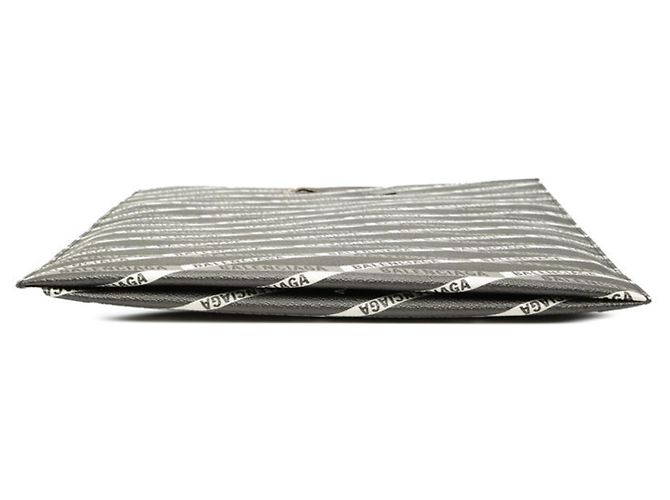Clutch Bag con logo Balenciaga Nero Multicolore - vista 3