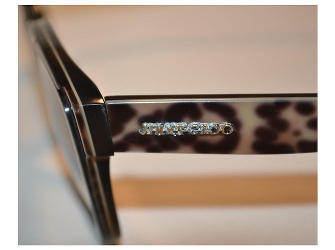 Lunettes de soleil Jimmy Choo Bebi/S en plastique Multicolore - vue 4