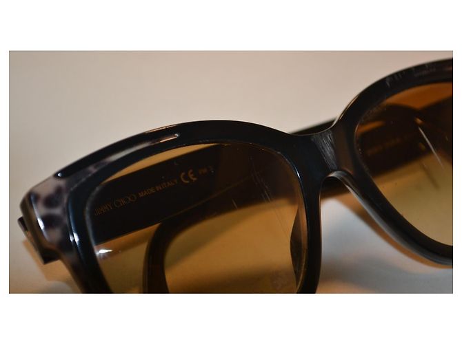 Lunettes de soleil Jimmy Choo Bebi/S en plastique Multicolore - vue 6