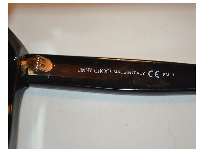 Lunettes de soleil Jimmy Choo Bebi/S en plastique Multicolore - vue 7