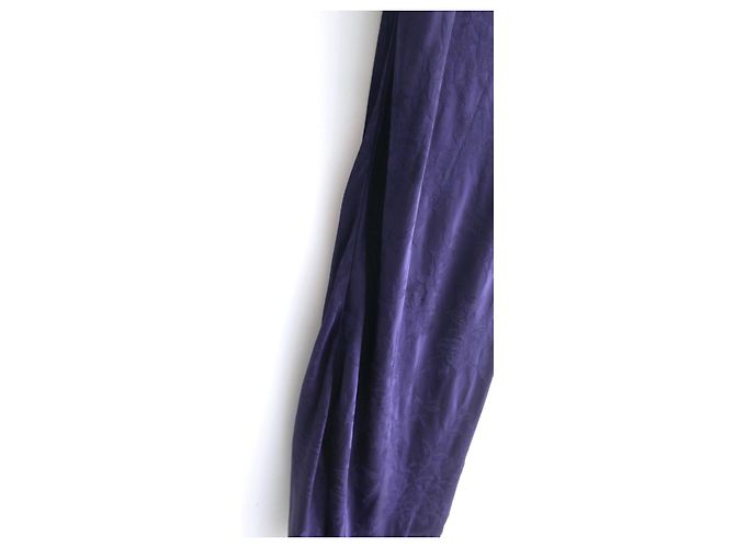 Vestido Maxi Drapado en Jacquard Myrtle de Victoria Beckham - vista 6