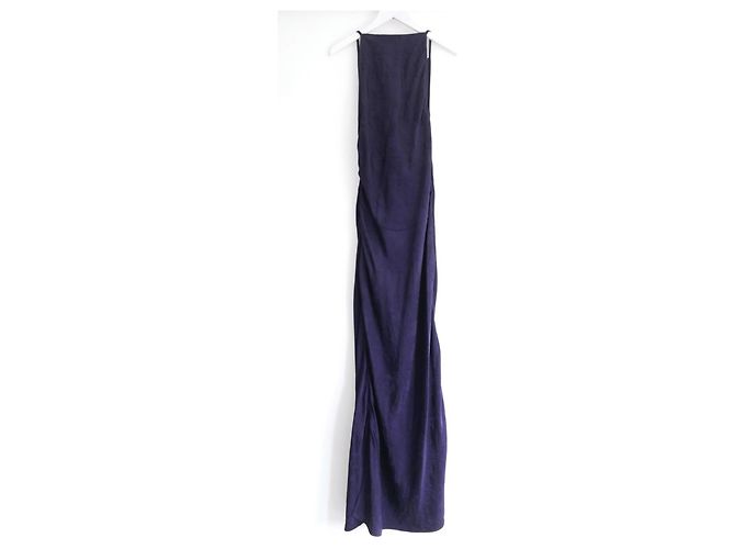 Vestido Maxi Drapado en Jacquard Myrtle de Victoria Beckham - vista 7