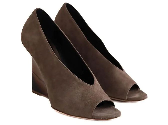 Burberry Tacchi marroni Marrone - vista 3