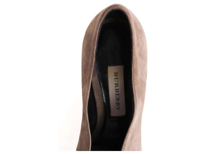 Burberry Tacchi marroni Marrone - vista 4