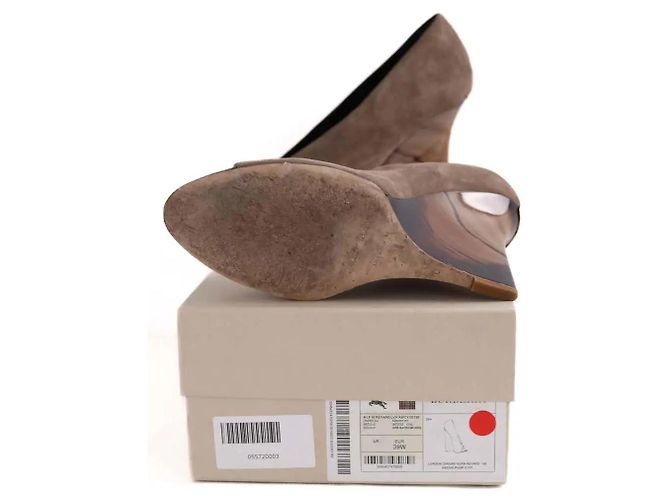 Burberry Tacchi marroni Marrone - vista 6