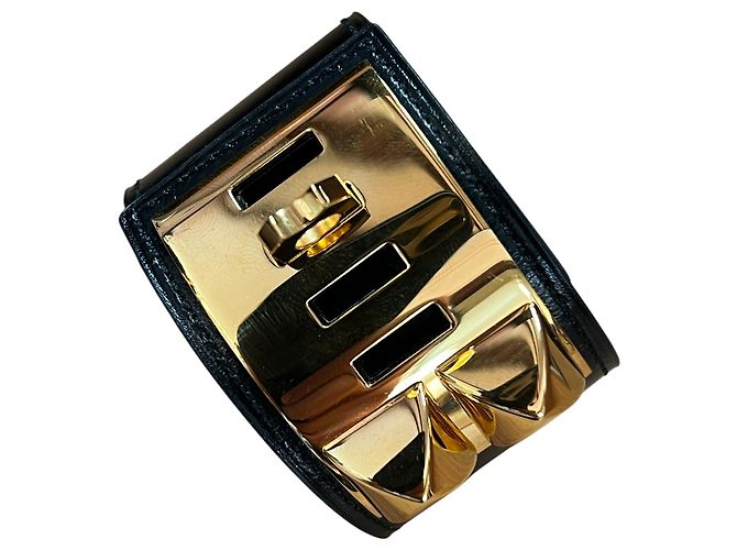 Bracciale Medor Collier de Chien nero di Hermès - vista 2