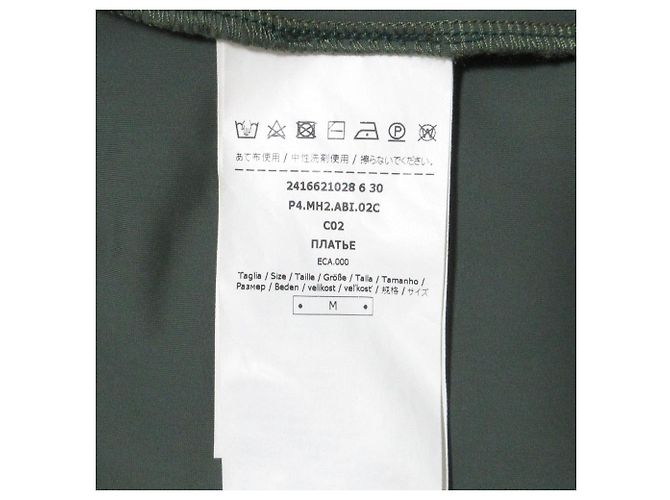 Max Mara LEISURE MEGATON Kleid Grün Olivgrün - Ansicht 9