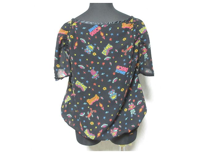 Autre Marque Blusa transparente COSMIC Hysterics Negro - vista 2