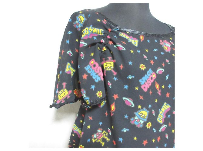 Autre Marque Blusa transparente COSMIC Hysterics Negro - vista 4