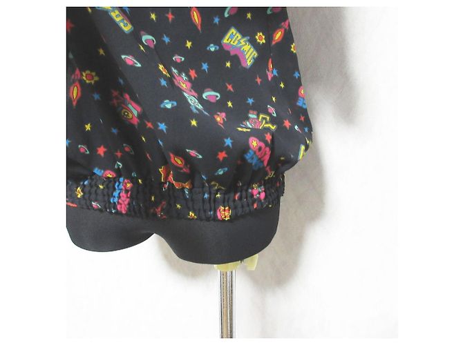 Autre Marque Blusa transparente COSMIC Hysterics Negro - vista 5