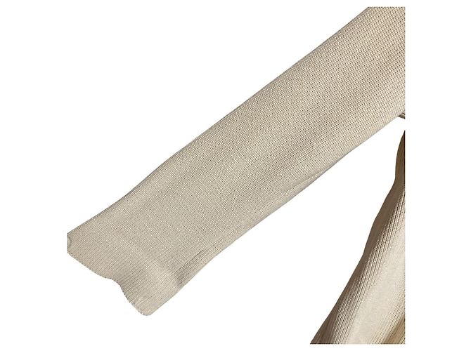 Autre Marque Cárdigan de Punto Harikae Beige - vista 3