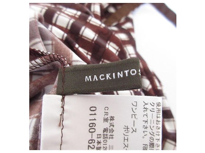 Mackintosh London Karokleid Braun - Ansicht 10