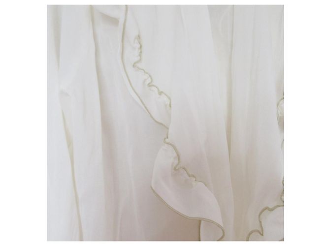 Autre Marque Camicia con volant DRESSLAVE Bianco - vista 3