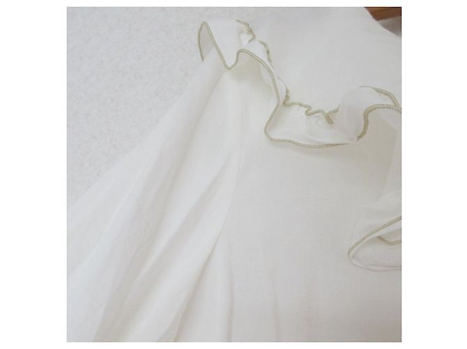 Autre Marque Camicia con volant DRESSLAVE Bianco - vista 5