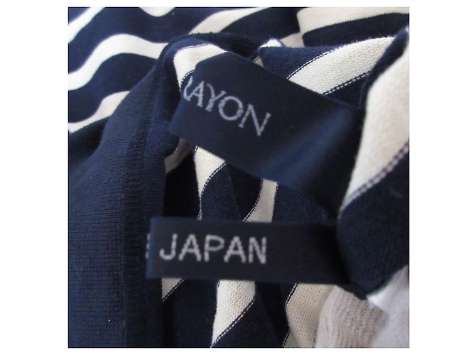 Autre Marque Langarm-Pullover Border Lois CRAYON Blau - Ansicht 12