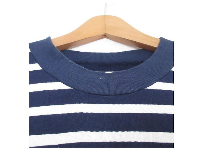 Autre Marque Langarm-Pullover Border Lois CRAYON Blau - Ansicht 3