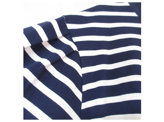 Autre Marque Langarm-Pullover Border Lois CRAYON Blau - Ansicht 4