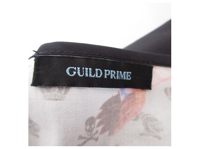 Autre Marque GUILD PRIME Spitzenkleid mit Druck Schwarz - Ansicht 8