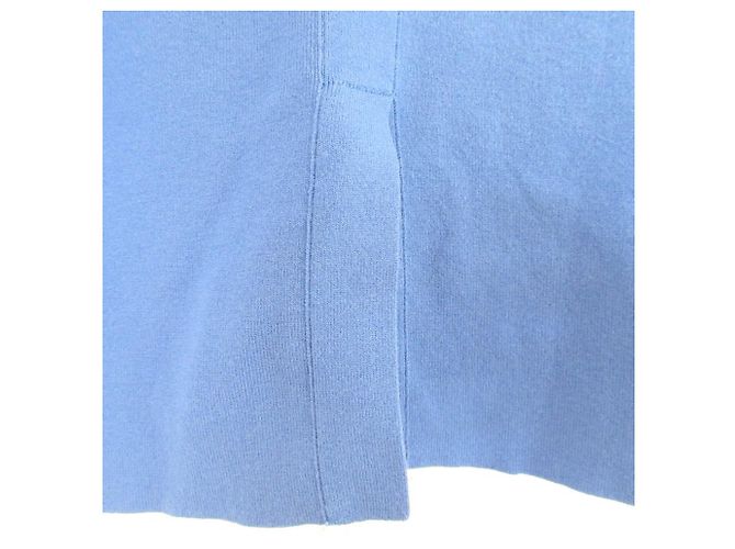 Autre Marque T-shirt a collo rotondo a maniche corte 23ku Blu - vista 3
