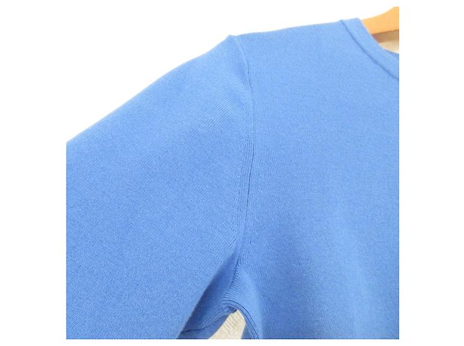 Autre Marque T-shirt a collo rotondo a maniche corte 23ku Blu - vista 5
