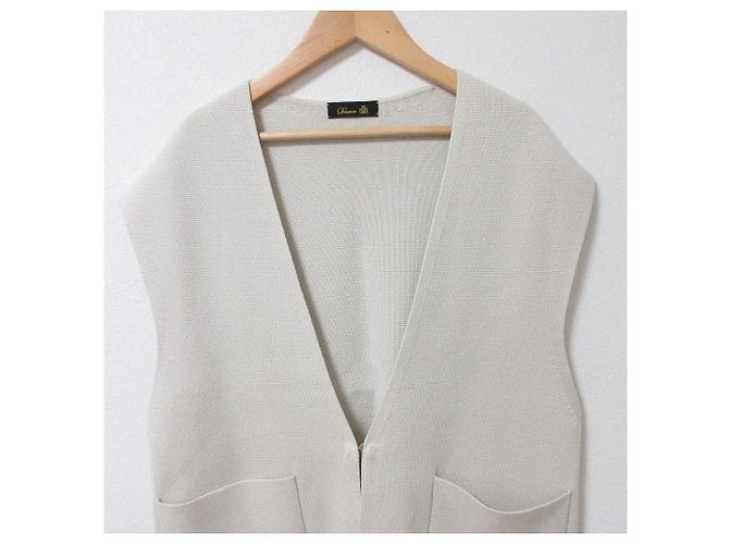 Autre Marque Chaleco de punto SUMMER Milano Beige - vista 3