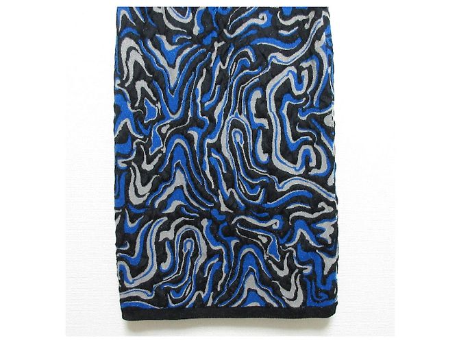 Autre Marque Falda de Jacquard MAISON SPECIAL Azul - vista 6