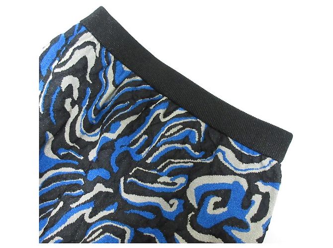 Autre Marque Falda de Jacquard MAISON SPECIAL Azul - vista 7