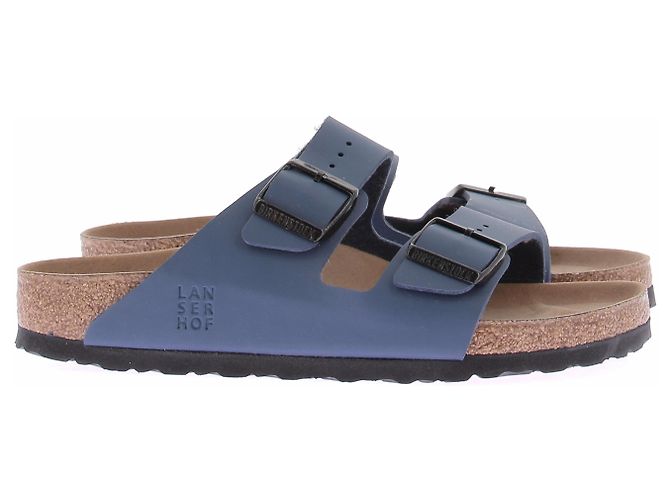 Sandali Birkenstock in scamosciato blu Taglia 40 - vista 2