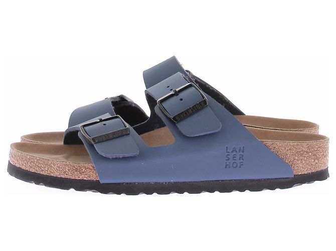 Sandali Birkenstock in scamosciato blu Taglia 40 - vista 3