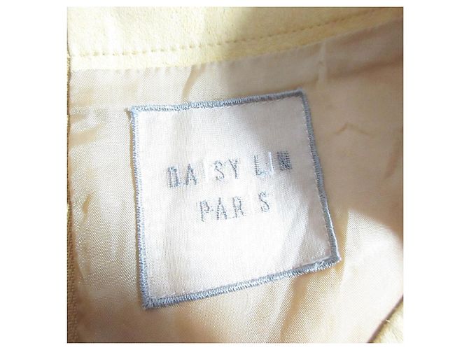 Autre Marque Falda de Suede Ecológico DAISY LIN Amarillo - vista 5