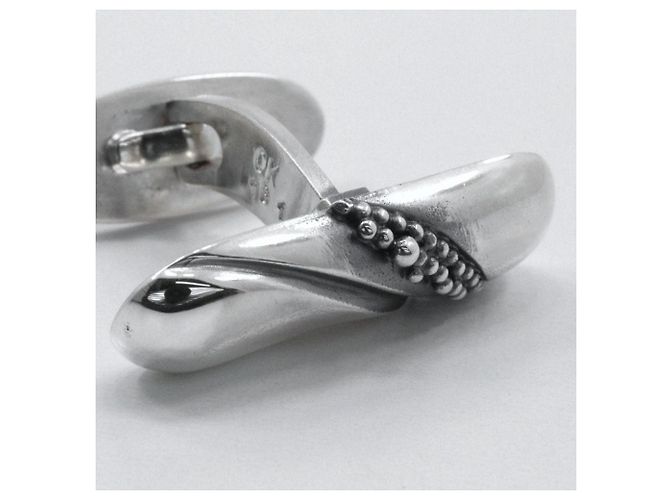 Autre Marque Gemelli in argento 925 Georg Jensen #161 - vista 4