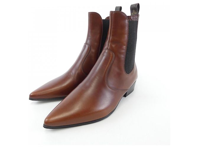 Botas Louis Vuitton Castaño - vista 3