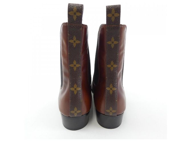 Botas Louis Vuitton Castaño - vista 5