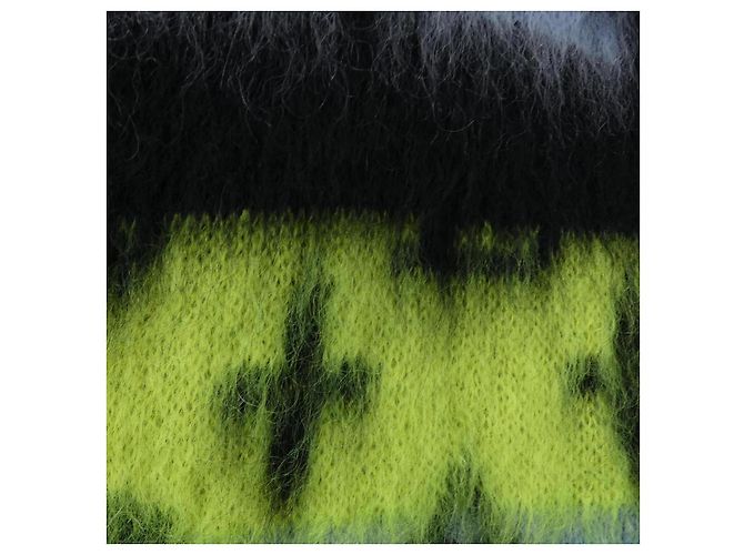 Cárdigan Louis Vuitton Negro Azul Amarillo - vista 7