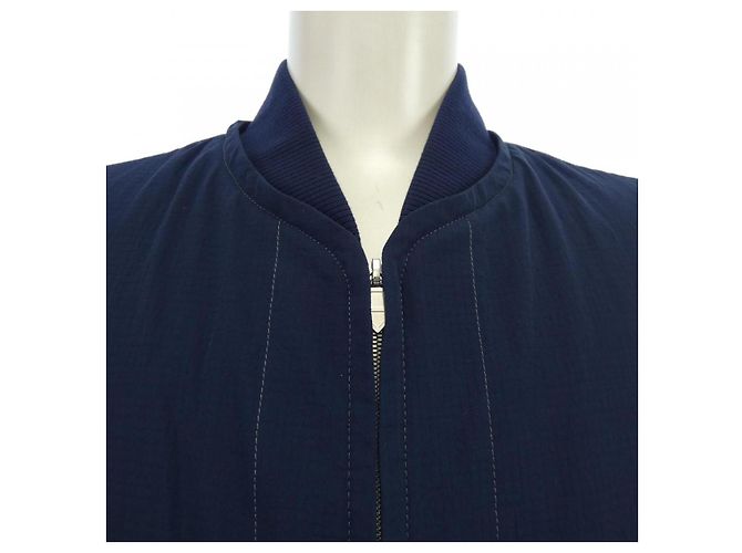Giacca Blouson Hermès 54 Blu Blu navy - vista 5