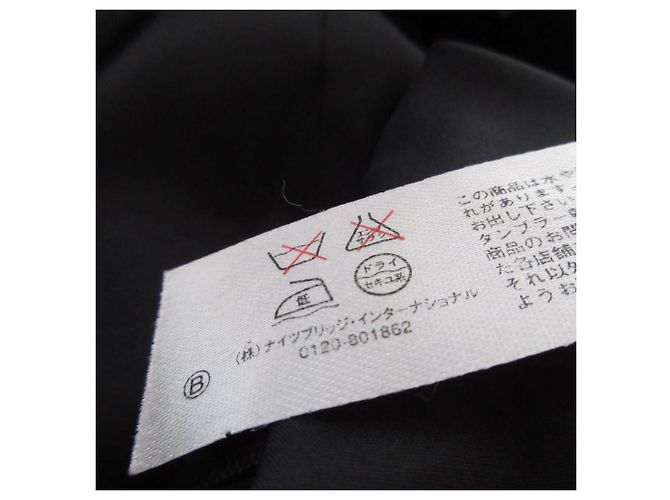 Autre Marque Kleid mit Spitzenbesatz Paule Ka Schwarz - Ansicht 8