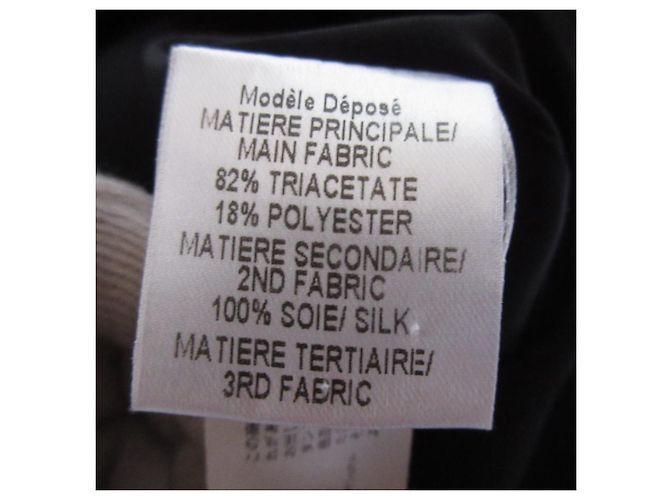 Autre Marque Kleid mit Spitzenbesatz Paule Ka Schwarz - Ansicht 9