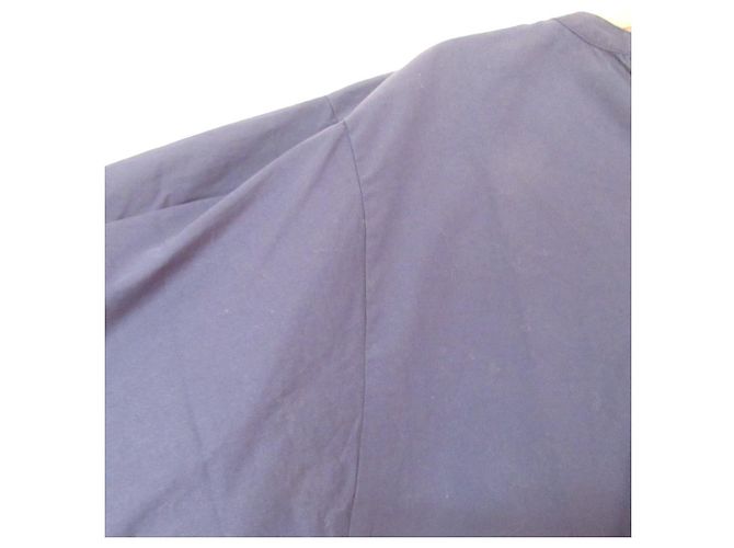 Autre Marque Kurzarmbluse United Arrows green label relaxing Blau Marineblau - Ansicht 4