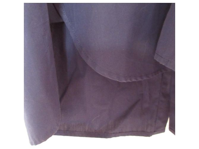 Autre Marque Kurzarmbluse United Arrows green label relaxing Blau Marineblau - Ansicht 6