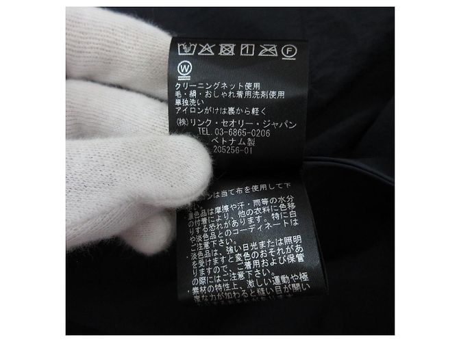 abrigo largo de nylon tafetán ligero flintz theory luxe Azul Azul marino - vista 10