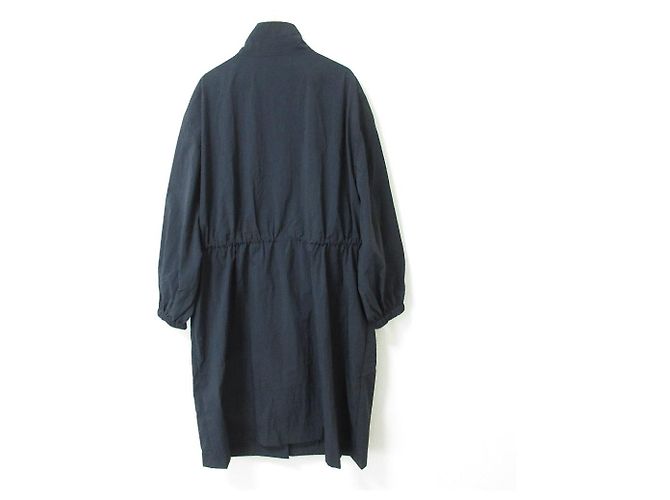 abrigo largo de nylon tafetán ligero flintz theory luxe Azul Azul marino - vista 2