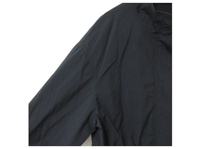 abrigo largo de nylon tafetán ligero flintz theory luxe Azul Azul marino - vista 6