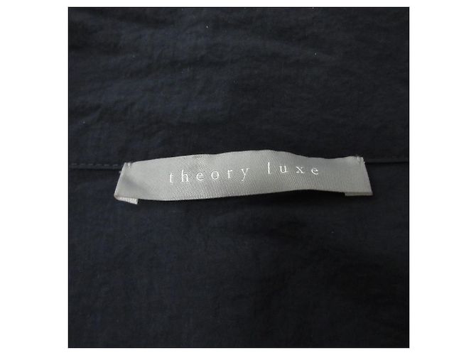 abrigo largo de nylon tafetán ligero flintz theory luxe Azul Azul marino - vista 8