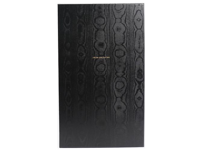 Dries Van Noten Schwarze veredelte Ledersneaker - Größe EU 38 - Ansicht 7